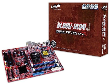 DFI анонсирует Blood Iron P45-T2(R)S Elite Series — доступные системные платы для оверклокеров